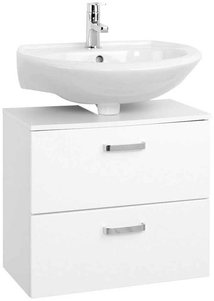 welltime Waschbeckenunterschrank Ancona Breite 60 cm, mit Türdämpfern welltime Waschbeckenunterschrank Ancona Breite 60 cm, mit Türdämpfern von welltime