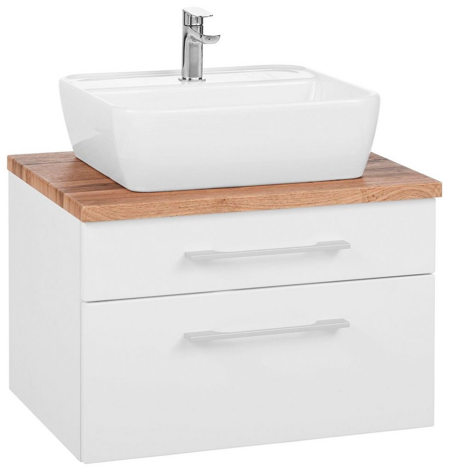 welltime Waschbeckenunterschrank Davos Badmöbel, Waschtisch inkl. Waschbecken, Breite 60 cm welltime Waschbeckenunterschrank Davos Badmöbel, Waschtisch inkl. Waschbecken, Breite 60 cm von welltime