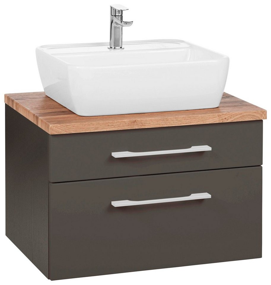 welltime Waschbeckenunterschrank Davos Badmöbel, Waschtisch inkl. Waschbecken, Breite 60 cm welltime Waschbeckenunterschrank Davos Badmöbel, Waschtisch inkl. Waschbecken, Breite 60 cm von welltime