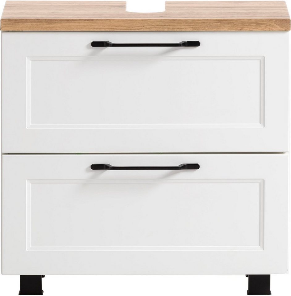 welltime Waschbeckenunterschrank Lana Badmöbel, 2 Schubladen, 60 cm breit welltime Waschbeckenunterschrank Lana Badmöbel, 2 Schubladen, 60 cm breit von welltime