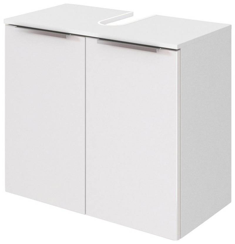 welltime Waschbeckenunterschrank Matera Breite 60 cm, mit hochwertigen matten MDF-Fronten von welltime