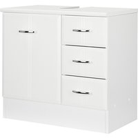 HELD MÖBEL Waschbeckenunterschrank »Rallye«, BxHxT: 60 x 56 x 35 cm, Anschlagrichtung: links/rechts - weiss HELD MÖBEL Waschbeckenunterschrank »Rallye«, BxHxT: 60 x 56 x 35 cm, Anschlagrichtung: links/rechts - weiss von HELD MÖBEL