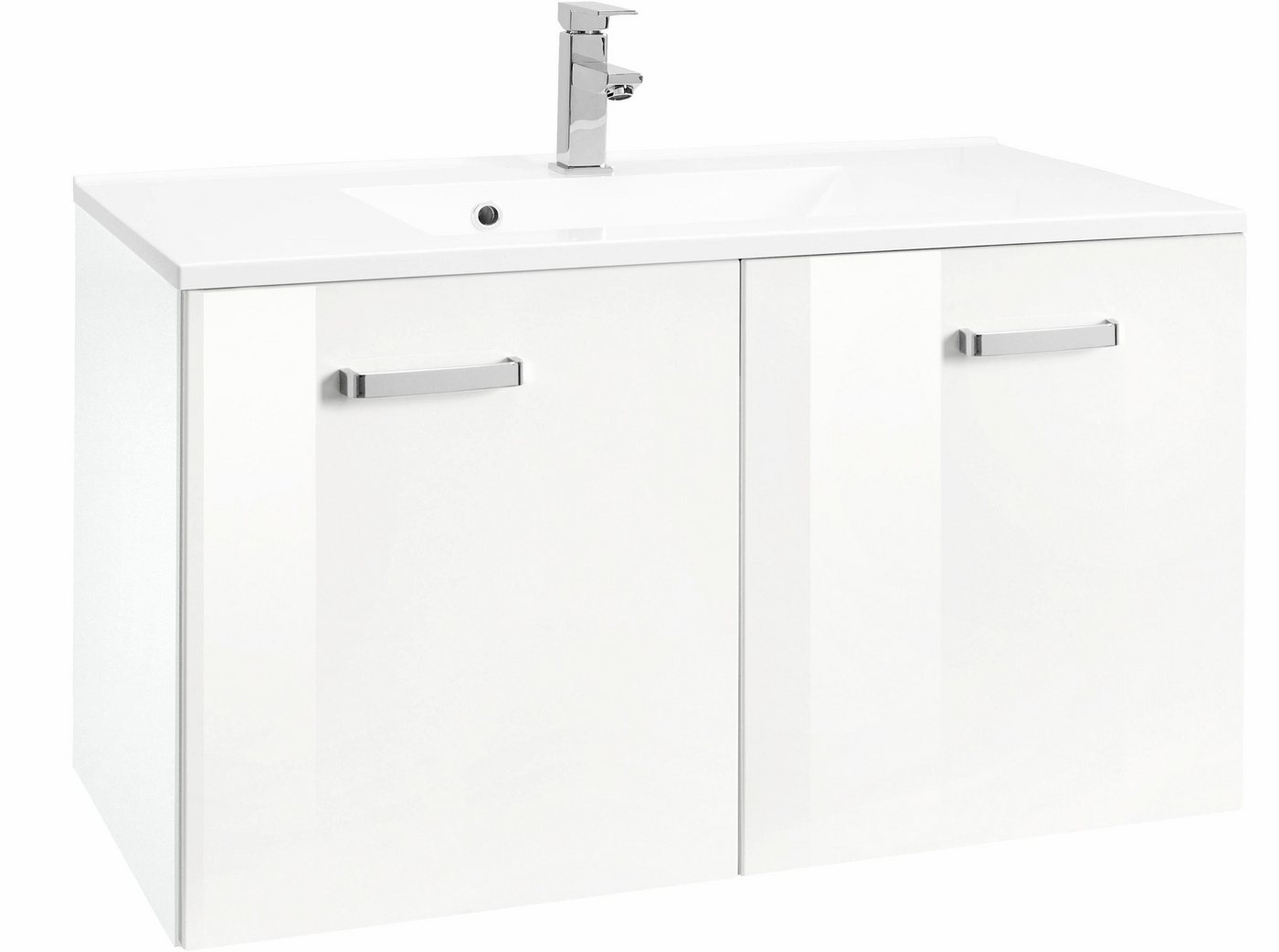 welltime Waschbeckenunterschrank Ravenna Badmöbel, Waschtisch inkl. Waschbecken, Breite 60 cm welltime Waschbeckenunterschrank Ravenna Badmöbel, Waschtisch inkl. Waschbecken, Breite 60 cm von welltime