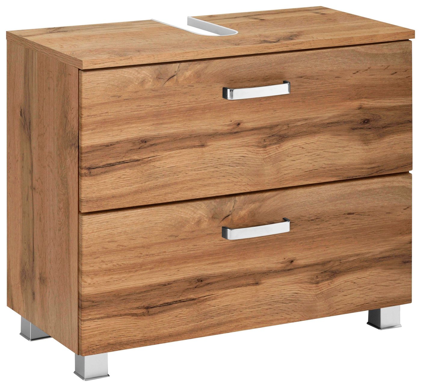 welltime Waschbeckenunterschrank Ravenna Breite 70 cm, Türen mit Anschlagdämpfern welltime Waschbeckenunterschrank Ravenna Breite 70 cm, Türen mit Anschlagdämpfern von welltime