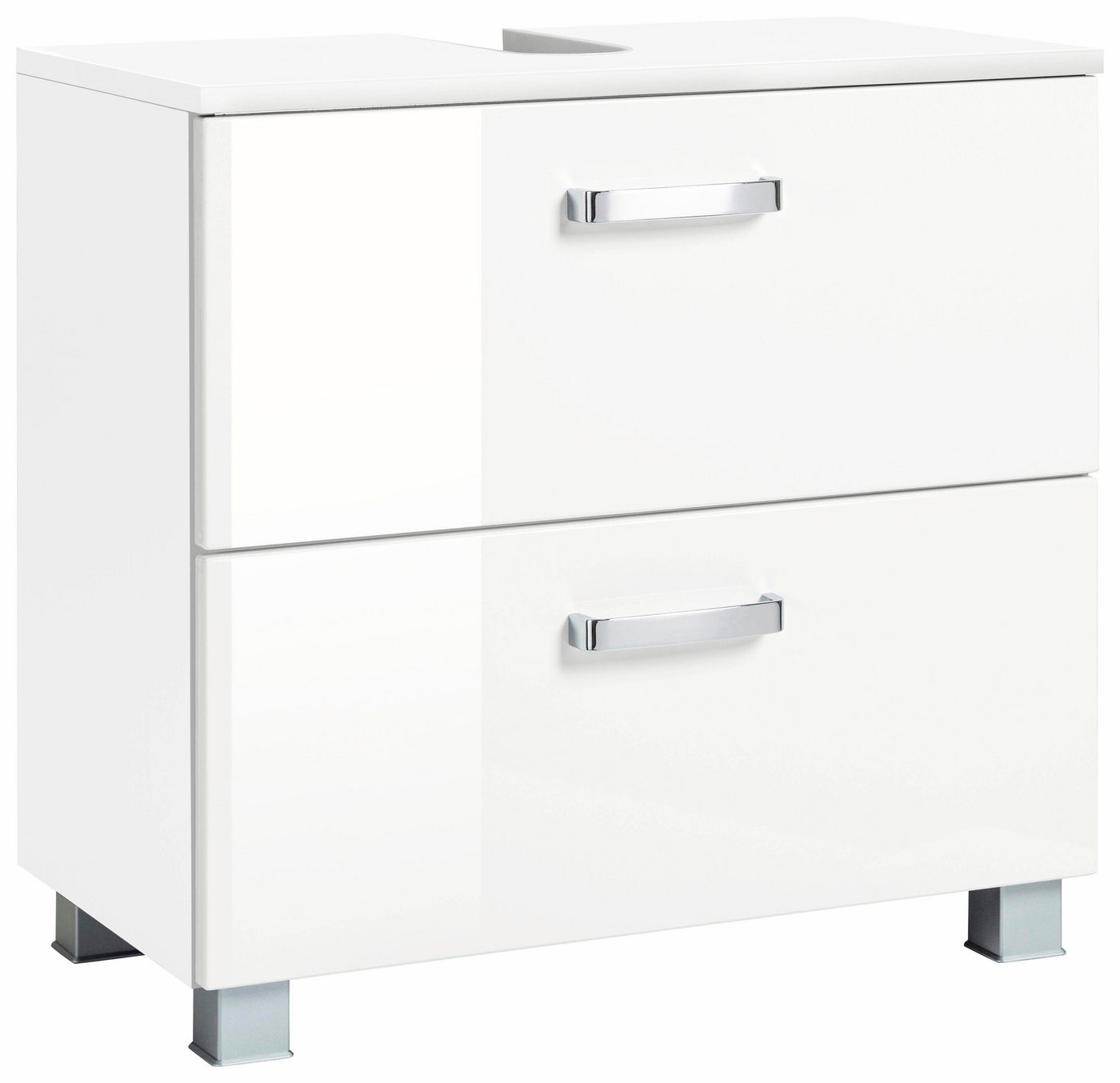 welltime Waschbeckenunterschrank Ravenna Breite 70 cm, Türen mit Anschlagdämpfern welltime Waschbeckenunterschrank Ravenna Breite 70 cm, Türen mit Anschlagdämpfern von welltime