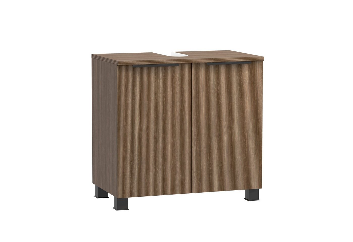 HELD MÖBEL Waschbeckenunterschrank in Canello-Eiche Dekor - 60x54x35cm (BxHxT) von HELD MÖBEL