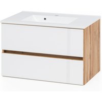 HELD MÖBEL Waschtisch »Helsinki«, BxHxT: 80 x 54 x 47 cm - weiss HELD MÖBEL Waschtisch »Helsinki«, BxHxT: 80 x 54 x 47 cm - weiss von HELD MÖBEL