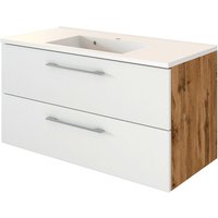 HELD MÖBEL Waschtisch »Livorno«, BxHxT: 100 x 54 x 47 cm - weiss HELD MÖBEL Waschtisch »Livorno«, BxHxT: 100 x 54 x 47 cm - weiss von HELD MÖBEL