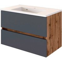 HELD MÖBEL Waschtisch »Lucca«, BxHxT: 80 x 54 x 47 cm - grau HELD MÖBEL Waschtisch »Lucca«, BxHxT: 80 x 54 x 47 cm - grau von HELD MÖBEL