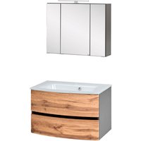 HELD MÖBEL Waschtisch-Set »KOPENHAGEN«, 4-teilig - braun HELD MÖBEL Waschtisch-Set »KOPENHAGEN«, 4-teilig - braun von HELD MÖBEL