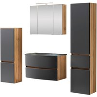 HELD MÖBEL Waschtisch-Set »KOPENHAGEN«, 7-teilig - grau HELD MÖBEL Waschtisch-Set »KOPENHAGEN«, 7-teilig - grau von HELD MÖBEL
