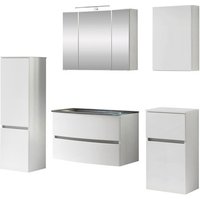 HELD MÖBEL Waschtisch-Set »KOPENHAGEN«, 7-teilig - weiss HELD MÖBEL Waschtisch-Set »KOPENHAGEN«, 7-teilig - weiss von HELD MÖBEL