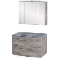 HELD MÖBEL Waschtisch-Set »STOCKHOLM«, 5-teilig - braun HELD MÖBEL Waschtisch-Set »STOCKHOLM«, 5-teilig - braun von HELD MÖBEL