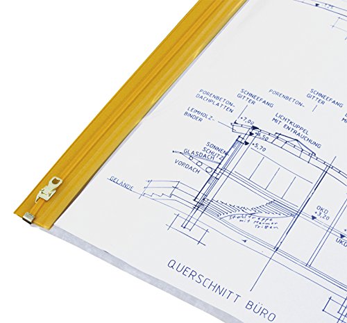 HELE 5 Stück DIN A0 900 x 1250 mm Planschutzhüllen Original von HELE