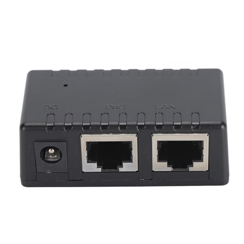 Gigabit POE Splitter 1000M Hochgeschwindigkeits-Mehrzweck-POE-Netzteiladapter Drahtlose AP HD-Webcam von HELEVIA
