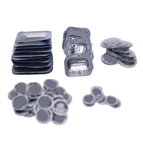 HELEVIA 100 Pcs Reifenpflaster 65x80 Mm 85 × 120 Mm Gummi -Radial -Reparaturfleck Schneller Reparaturkaltpicke für Autowagen Bus Traktorfahrzeug Motorrad HELEVIA 100 Pcs Reifenpflaster 65x80 Mm 85 × 120 Mm Gummi -Radial -Reparaturfleck Schneller Reparaturkaltpicke für Autowagen Bus Traktorfahrzeug Motorrad von HELEVIA