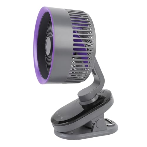 HELEVIA 100 Windgeschwindigkeiten Schreibtischventilator, Autoschwingung, Typ C Ladung Kleiner Oszillierender Lüfter mit LED -Display, Flexible Platzierung, Geeignet für Schlafzimmer, HELEVIA 100 Windgeschwindigkeiten Schreibtischventilator, Autoschwingung, Typ C Ladung Kleiner Oszillierender Lüfter mit LED -Display, Flexible Platzierung, Geeignet für Schlafzimmer, von HELEVIA