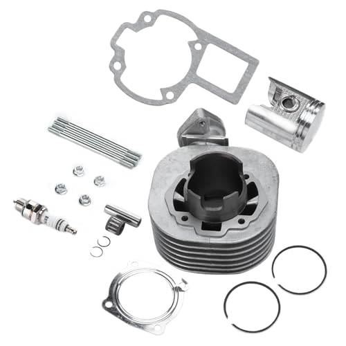 HELEVIA 11210-40b01 Ersatz für Quadsport LT 80 LT80 1987-2006 Metall Kit Zylinderkolbenkolben-Dichtungs-Zündkerzen-Set, Robuste und Langlebige, Einfache Installation von HELEVIA