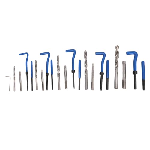 HELEVIA 131pcs Metrische Helicoil -Fadenreparatur Kit M5 M6 M8 M10 M12 Größen Umfassende Bohrbits Gewinde Einsätze TAPS -Werkzeuge für Automobilreparaturen HELEVIA 131pcs Metrische Helicoil -Fadenreparatur Kit M5 M6 M8 M10 M12 Größen Umfassende Bohrbits Gewinde Einsätze TAPS -Werkzeuge für Automobilreparaturen von HELEVIA