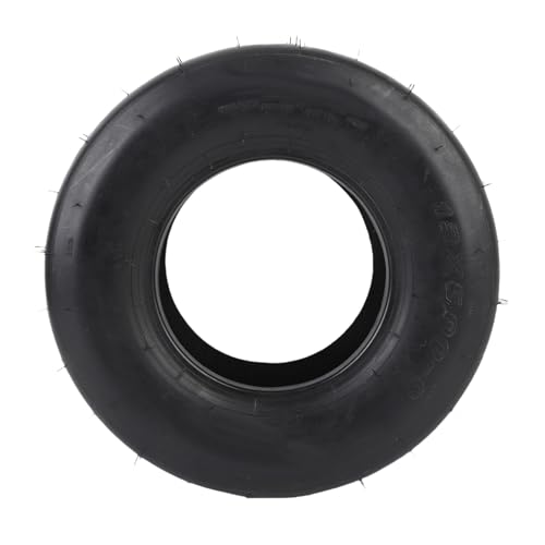 HELEVIA 13x5.00-6 Rasenmesser Reifen für Schneebläserwerfer, Go Kart, Rasentraktor mit 4 Ply 6 Zoll Glattem Profil, Pinne von HELEVIA
