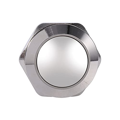 HELEVIA 19 Mm Wasserdichtes Auto -Momentanschalter mit Messing -Nickelbeschichtung, Anti -Staub und Wasserdicht für den Autoschalter, 12 -V -Hornschalter HELEVIA 19 Mm Wasserdichtes Auto -Momentanschalter mit Messing -Nickelbeschichtung, Anti -Staub und Wasserdicht für den Autoschalter, 12 -V -Hornschalter von HELEVIA