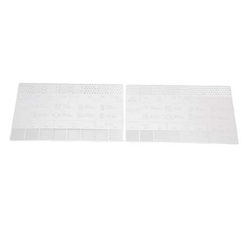 HELEVIA 2 PCs Gemahlener Kaffee Messurmeler, Edelstahl-Kaffee-Messwerkzeug 200-1700 Mikrometer, für eine Konsistente Schleifgröße von HELEVIA