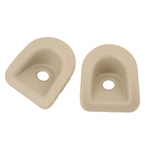 HELEVIA 2 Stück Türschloss Knauf Gromet 7 R3Z 63220 AC Linke Fahrertür Verkleidung für 2006-2014 (Beige) von HELEVIA