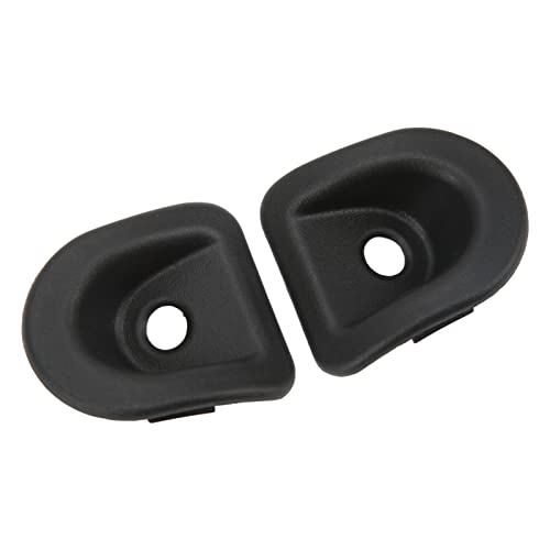 HELEVIA 2 Stück Türschloss Knauf Gromet 7 R3Z 63220 AC Linke Fahrertür Verkleidung für 2006-2014 (Schwarz) von HELEVIA