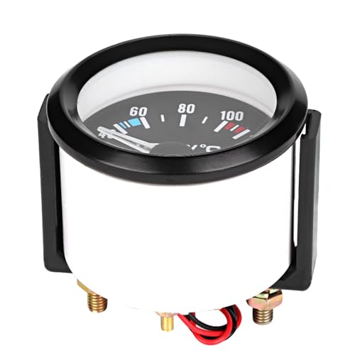 HELEVIA 2 -Zoll 52 Mm Universal Car Truck LED -Wassertemperaturwerkzeug, Einfaches Lesen von HELEVIA