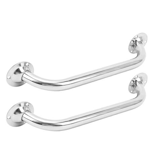 HELEVIA 2PCS Marine Grab Griffe 362mm Poliert Edelstahl Heavy Duty Boots Griff Handlauf für Yatch HELEVIA 2PCS Marine Grab Griffe 362mm Poliert Edelstahl Heavy Duty Boots Griff Handlauf für Yatch von HELEVIA