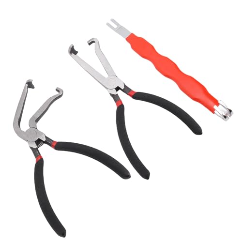 HELEVIA 3 PCs Elektrische Trennplier Effiziente Multifunktional Ergonomisch Bequemer Griff Elektrischer Stecker -Trennscheide -Werkzeug (Rot) von HELEVIA