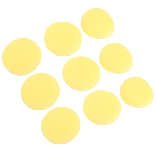 HELEVIA 30pcs Malerei Schwämme, Starke Wasserabsorption Hohe Elastizität Runder Künstlerschwämme für Kunsthandwerkston -Aquarell -Töpferwaren von HELEVIA