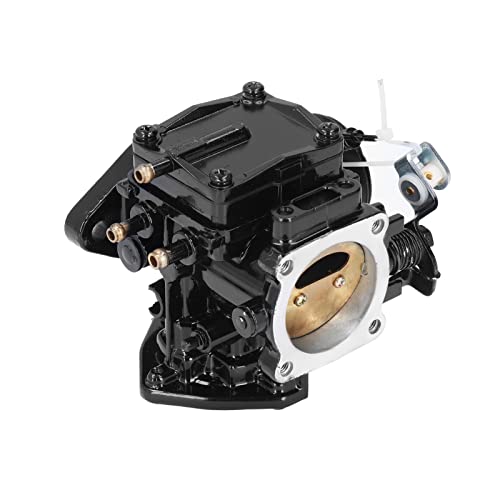 HELEVIA 44 Mm Lufteinlass-ID Vergaserersatz, Verbesserter Luftstrom, Einfacher Start, Fits FX1 700 1994-1995, SJ 650 Super Jetcan 1990-1993 mit 61x-02-00 Kohlenhydrat von HELEVIA