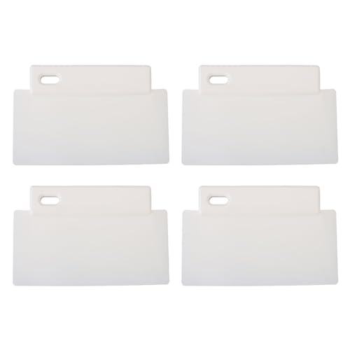HELEVIA 4PCS -Bienenzuchtbox -Schaber, Kunststoff -Leichtbienen -Hive -Wachs -Entfernungsinstrument für Bienenstockrahmen von HELEVIA