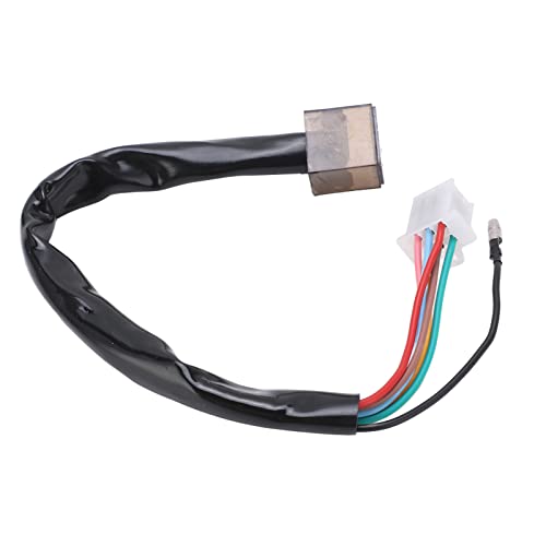 HELEVIA 5 -Geschwindigkeits -Digitalgetriebe, Wasserdichtes LED -Display mit 28 Cm Kabel für die Meisten Motorräder. Hohe Genauigkeitsmaterial, Einfache Installation, Erhöhung der von HELEVIA