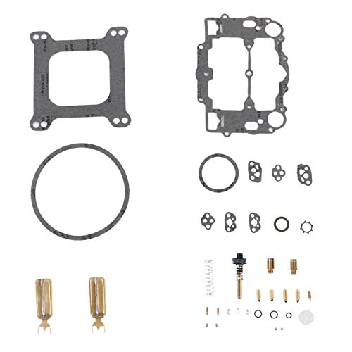 HELEVIA 8M0120193 Vergaserreparaturkit, Hochwertiges Wiederaufbau -Set mit Metall-, ABS-, Gummi- und Papiermaterial für 9665 9774 9779 9780 9781 9782 für Marine von HELEVIA