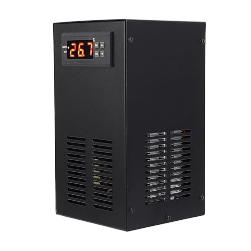HELEVIA Aquarium Chiller WiFi Digital Display Stille Hydroponic Water Chiller für Fischtank Aquakultur 35L (EU -Stecker) von HELEVIA