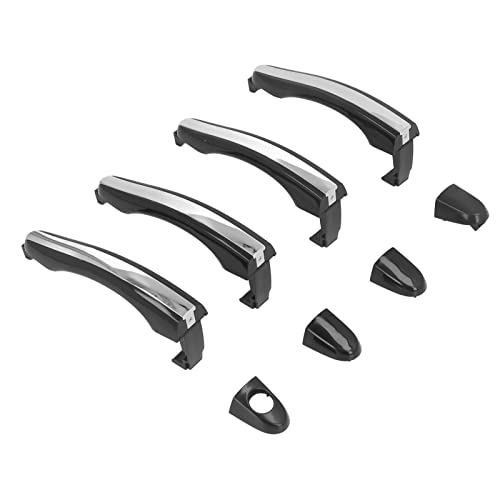 HELEVIA Außen Türgriff 82651 3 L000 Schwarz Außen Türgriff Kit für Azera Base GLS SE 4 Stück von HELEVIA