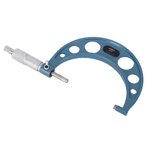 HELEVIA Außenmikrometer-Satz, 0,0001 Zoll Genauigkeit, 3 Bis 4 Zoll Messbereich, Maschinenbau-Mikrometer, Zur Messung von Länge, Durchmesser und Dicke von HELEVIA