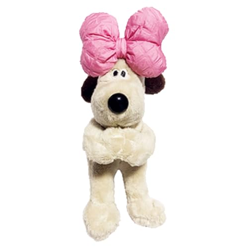 HELEVIA Auto Blinker Wischer Cartoon Dekoration Mini Niedlichen Hund Plüsch Spielzeug Innen Zubehör Puppe Ornamente (Rot) von HELEVIA