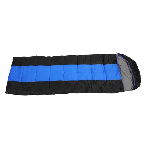 HELEVIA Beheizter Schlafsack, LED-Erweiterung des Cheveux LED 5 V USB Angetrieben, Wasserdichtes Campingschlafsbag, 3-Temperature, für Rucksackwanderungen (Blau) von HELEVIA
