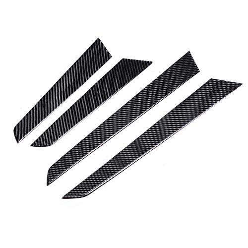 HELEVIA Carbon-Faser-Innentür-Abdeckungsverkleidung mit Modischem Design, Geeignet für Mercedes C Klasse W204 2007-2013, 4PCS von HELEVIA