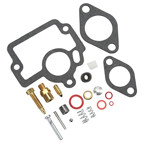 HELEVIA Carburetor Repair Kit 45108, IH H O4 W4 I4 HV-Traktor, Wiederaufbau von Kit für Internationale, mit Dichtung, O-Ringe Enthalten von HELEVIA