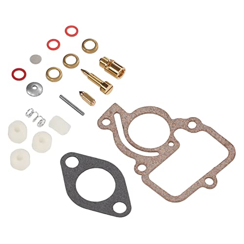 HELEVIA Carburetor Repair Kit mit 355712R91 Rebuild für Cub 154 IH Traktor, 19pcs Ersatzkit Metall Gummi -Papier -Schwamm Hochleistungs von HELEVIA