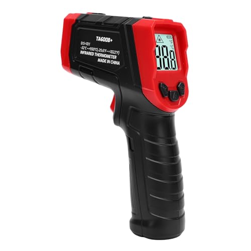 HELEVIA Digitales Infrarot -Thermometer, -32 ° C Bis 550 ° C Handheld -Thermometer LCD Display Hohe Genauigkeit Zum Kochen von Küchengrillfleisch von HELEVIA