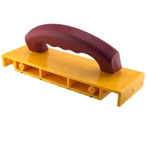 HELEVIA Effizienter Grip Safety Push Block, Ergonomic Griff Holzbearbeitung Sicherheitsschubblock für Tischsägen mit Radialer Säge, Mortiser und Planer von HELEVIA