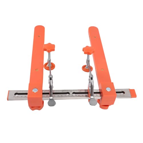 HELEVIA Einstellbare Klemmen, Schubladen -Schieber -Jig -Kit mit Reversiblen Spuren, Magneten, für Holzbearbeitungsprojekte, Installationstool, MDF, Sperrholz, Hobbyisten von HELEVIA