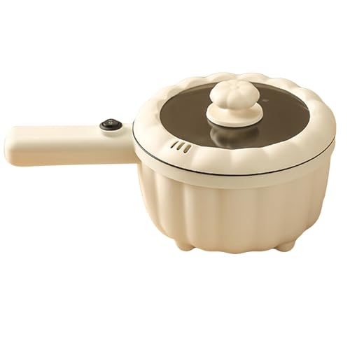 HELEVIA Elektrischer Kochtopf Ergonomisches Griff Multifunktional Integriertes Elektrokocher -Pfanne für Zuhause (UK -Plug) von HELEVIA