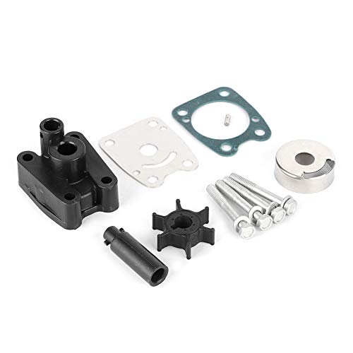 HELEVIA Full Power Plus-Wasserpumpenreparatur-Kit für 4 PS 5 PS 2 Strich Außenbord 6E0 Modelle, Neopren-Laufrad, Verschleißplatte, Dichtung, Einschließlich 6E0-W0078-A2 HELEVIA Full Power Plus-Wasserpumpenreparatur-Kit für 4 PS 5 PS 2 Strich Außenbord 6E0 Modelle, Neopren-Laufrad, Verschleißplatte, Dichtung, Einschließlich 6E0-W0078-A2 von HELEVIA