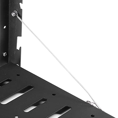 HELEVIA Heckklappe Tischhalterung, Langlebige Aluminiumlegierung, Erhöhung des Speicherplatzes für JK 2007-2017, Faltbare Heckklappe Tisch von HELEVIA
